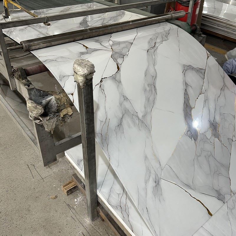 Flexible PVC Marble Decor Sheet high quality